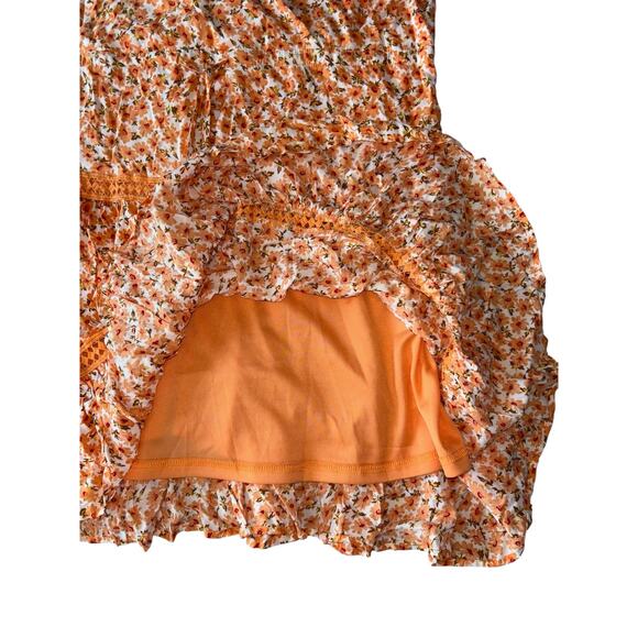 NWT Bibi Summer Floral Dress - Size Large - Lightweight & Breezy - Picture 4 of 7